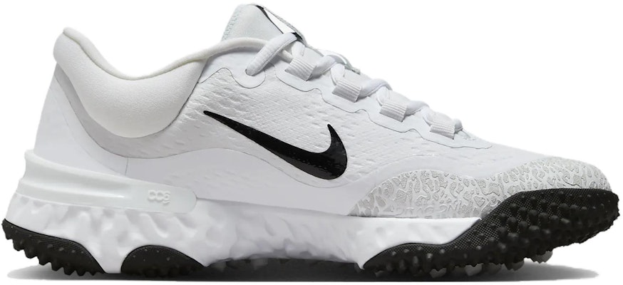 Nike Alpha Huarache 4 Elite Turf 舒適 減震耐磨 低筒 壘球鞋 女款 白色 Order Nike Alpha Huarache 4 Elite Turf 舒適 減震耐磨 低筒 壘球鞋 女款 白色