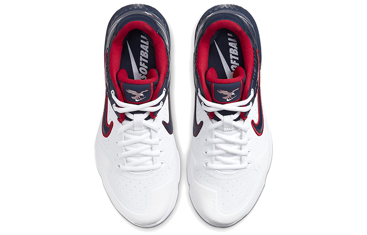Shop (W) Nike Alpha Huarache Elite 2 Turf ''Blanc Bleu Rouge'' CJ9988-103