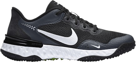 (Women) Nike Alpha Huarache Elite 3 Turf 'Black Dark Smoke Grey' CU8403-001 (Women) Nike Alpha Huarache Elite 3 Turf 'Black Dark Smoke Grey' CU8403-001
