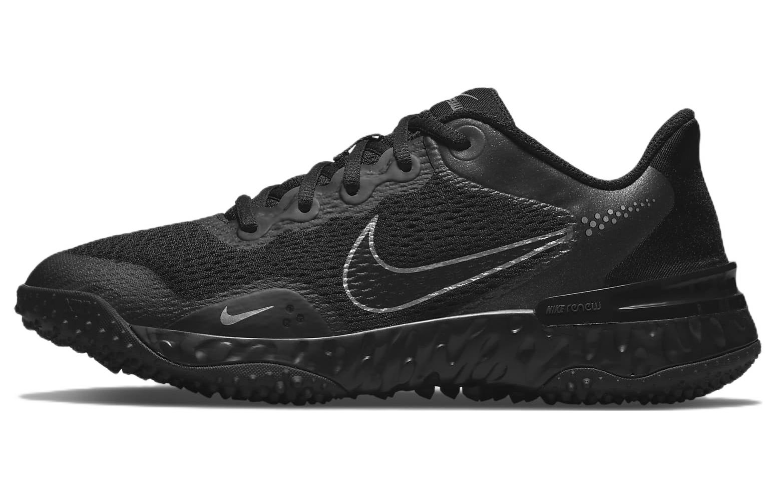 (Women) Nike Alpha Huarache Elite 3 Turf 'Black Metallic Dark Grey' CU8403-005