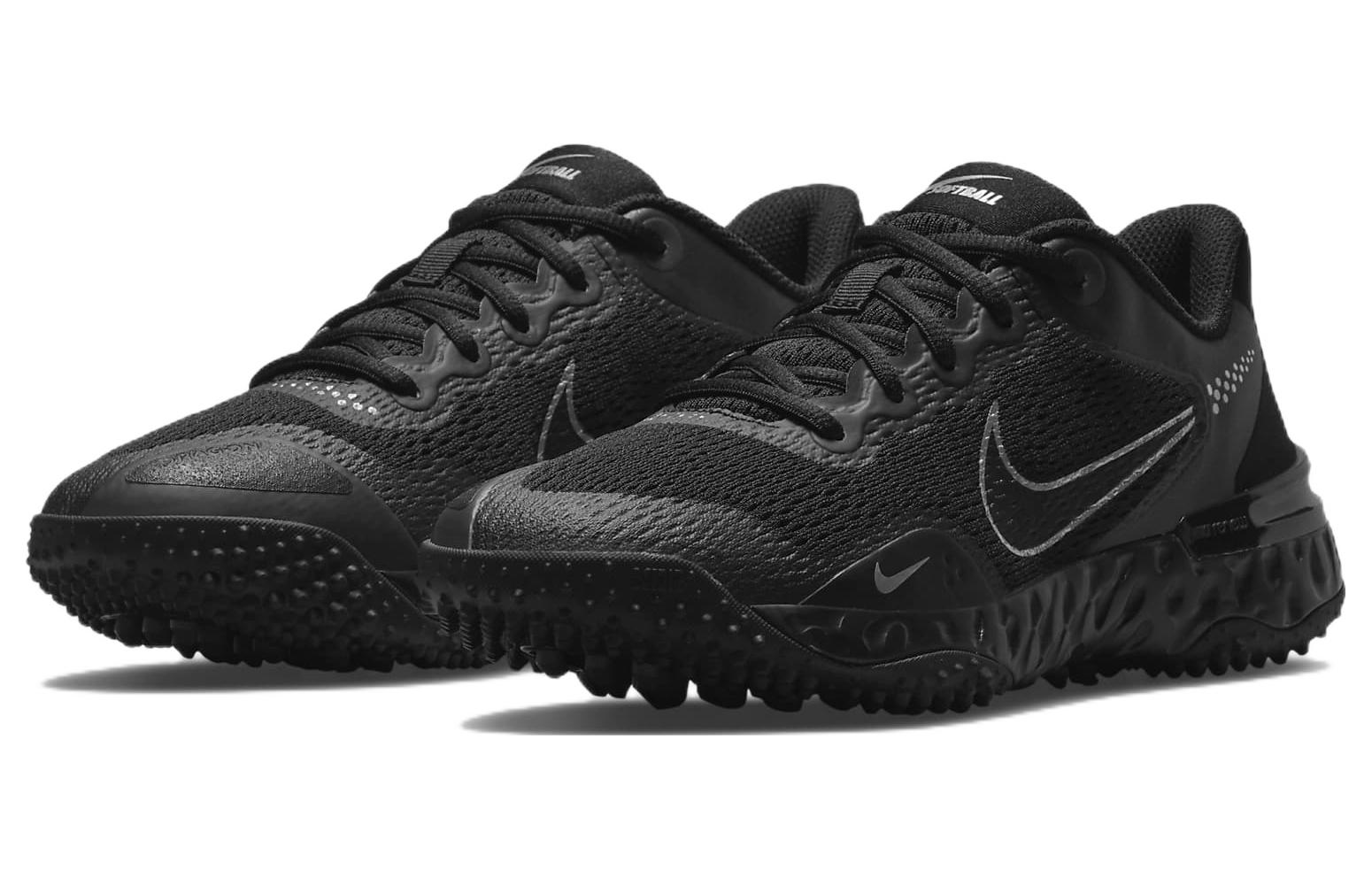 Lookbook (W) Nike Alpha Huarache Elite 3 Turf ''Noir Métallisé Gris Foncé'' CU8403-005