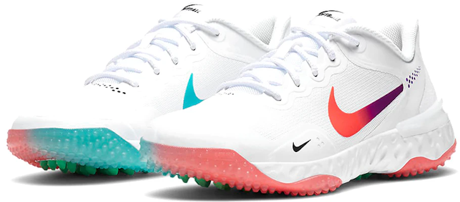 (W) Nike Alpha Huarache Elite 3 Turf ''Ombre Swoosh'' Schoenen CU8403-100 Lookbook (W) Nike Alpha Huarache Elite 3 Turf ''Ombre Swoosh'' Schoenen CU8403-100