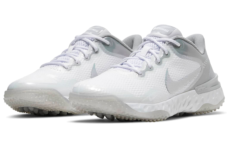 Lookbook (W) Nike Alpha Huarache Elite 3 Turf ''Wit Wolf Grijs'' CZ0103-108