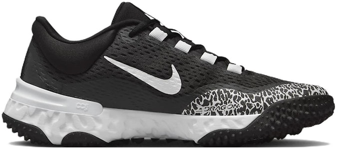 (W) Nike Alpha Huarache Elite 4 TF 'Hitam Kelabu Asap Gelap' DV0496-010 Order (W) Nike Alpha Huarache Elite 4 TF 'Hitam Kelabu Asap Gelap' DV0496-010