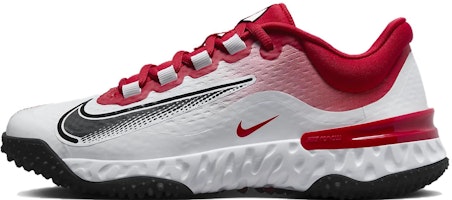 (Women) Nike Alpha Huarache Elite 4 TF 'University Red' FD2746-600 (Women) Nike Alpha Huarache Elite 4 TF 'University Red' FD2746-600