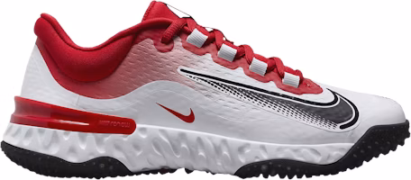 (Women) Nike Alpha Huarache Elite 4 TF 'University Red' FD2746-600 (Women) Nike Alpha Huarache Elite 4 TF 'University Red' FD2746-600