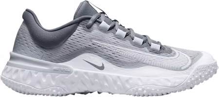 (Women) Nike Alpha Huarache Elite 4 TF 'Wolf Grey Pure Platinum' DV0496-012 (Women) Nike Alpha Huarache Elite 4 TF 'Wolf Grey Pure Platinum' DV0496-012