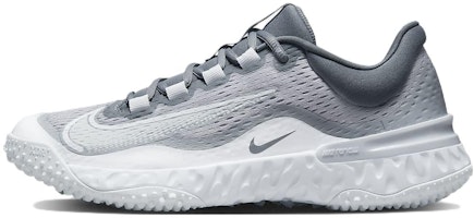 (Women) Nike Alpha Huarache Elite 4 TF 'Wolf Grey Pure Platinum' DV0496-012 (Women) Nike Alpha Huarache Elite 4 TF 'Wolf Grey Pure Platinum' DV0496-012