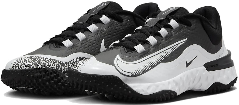 (Women) Nike Alpha Huarache Elite 4 Turf 'Black White' FD2746-002 Lookbook (Women) Nike Alpha Huarache Elite 4 Turf 'Black White' FD2746-002