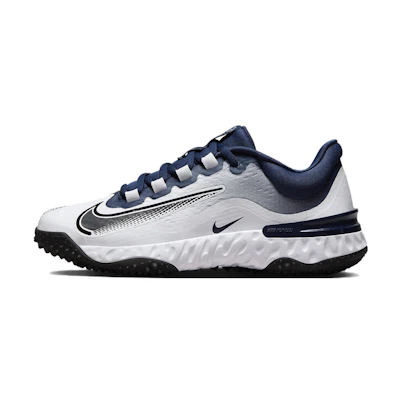 (W) Nike Alpha Huarache Elite 4 Turf 'Midnight Navy White'
