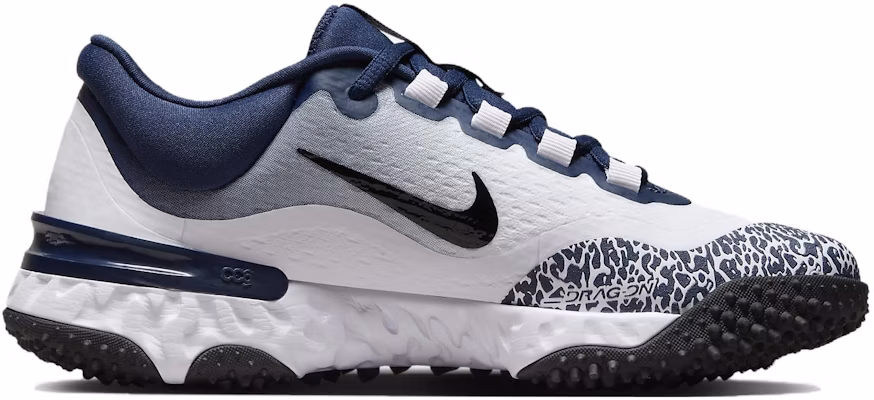 (W) Nike Alpha Huarache Elite 4 Turf 'Midnight Navy White' Sepatu Pria FD2746-400 Order (W) Nike Alpha Huarache Elite 4 Turf 'Midnight Navy White' Sepatu Pria FD2746-400