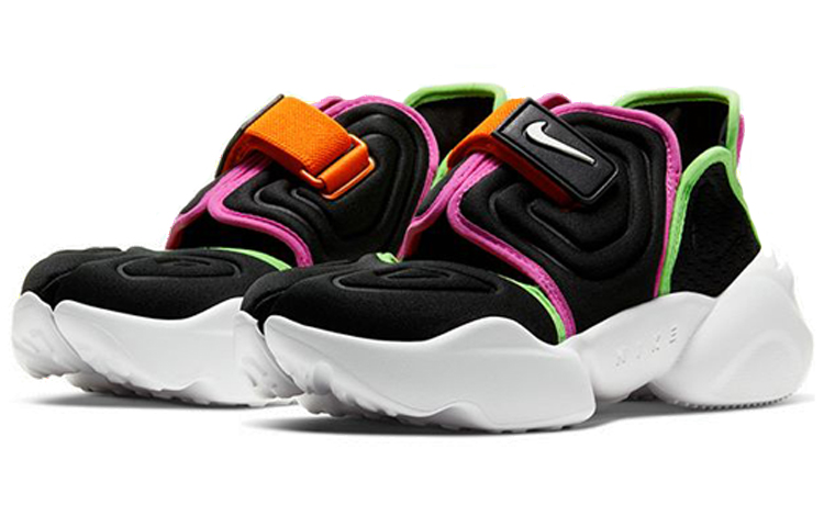 Shop (Women) Nike Aqua Rift 'Black Fire Pink' BQ4797-001