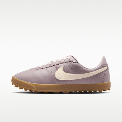 (Women) Nike Astrograbber Leather Light Violet Ore/Black Yellow/Chalk II1259-201