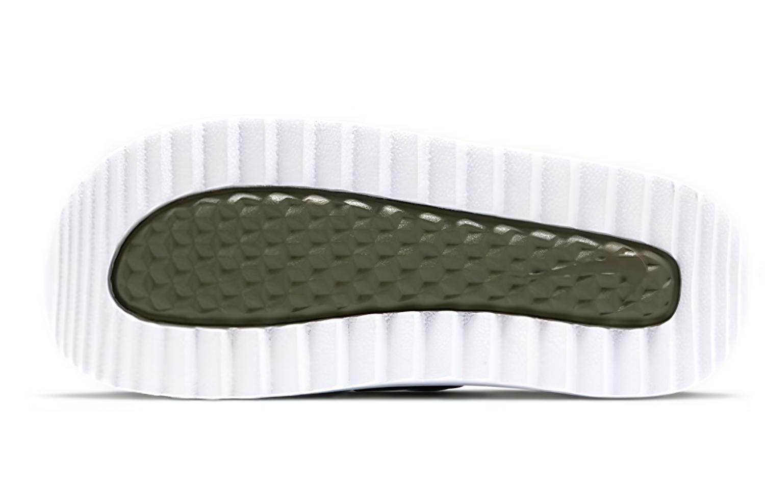 Shop Nike Asuna Slide 織物 防滑運動拖鞋 女款 軍綠