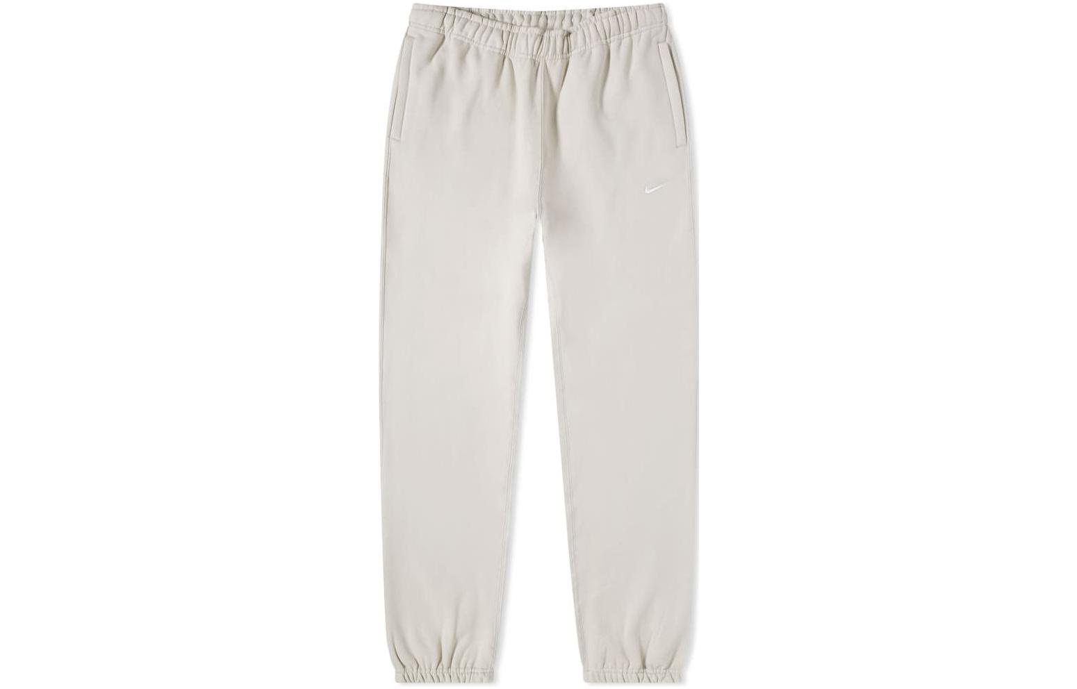 (Women) Nike Beige Joggers with Solid Logo and Elasticated Cuffs. CW5565-072