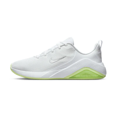 (W) Nike Bella 7 White/Barely Volt/Metallic Silver