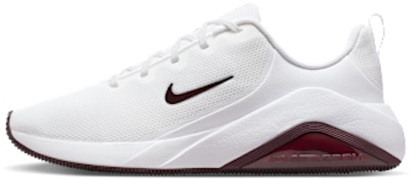 (Women) Nike Bella 7 White/White/Burgundy Crush FZ1689-107 (Women) Nike Bella 7 White/White/Burgundy Crush FZ1689-107