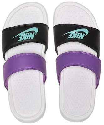 (Women) Nike Benassi Duo Ultra 'White' 819717-104 Lookbook (Women) Nike Benassi Duo Ultra 'White' 819717-104