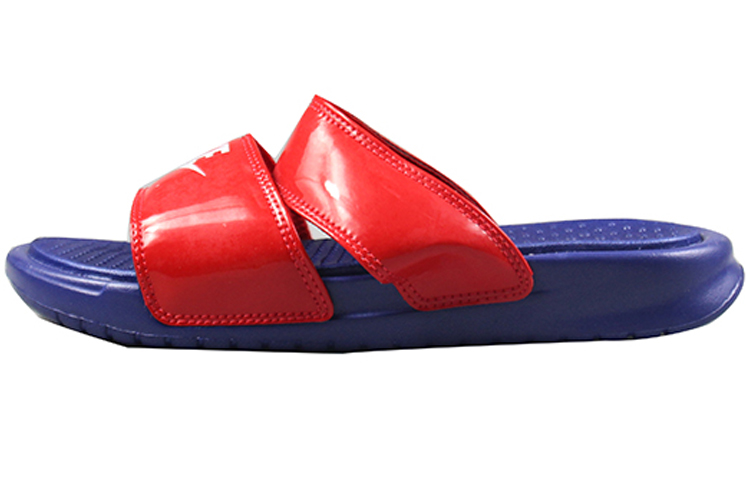 (Women) Nike Benassi Duo Ultra Slide 'Deep Royal Blue Red' 819717-404