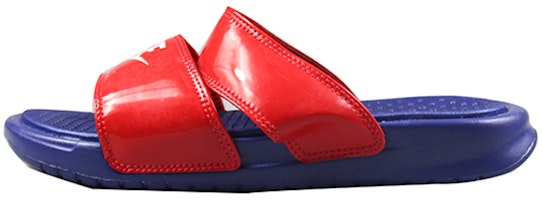 (Women) Nike Benassi Duo Ultra Slide 'Deep Royal Blue Red' 819717-404 (Women) Nike Benassi Duo Ultra Slide 'Deep Royal Blue Red' 819717-404