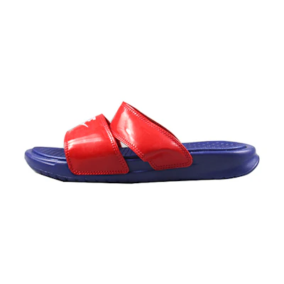 (W) Nike Benassi Duo Ultra Slide 'Deep Royal Blue Red'