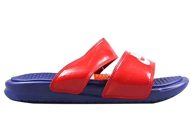 Order Nike Benassi Duo Ultra 紅藍 女款 拖鞋