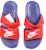 (W) 나이키 베나시 듀오 울트라 슬라이드 (로얄블루/레드) 819717-404