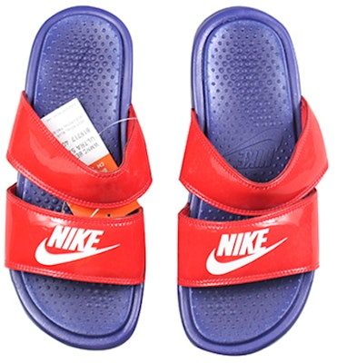 (Women) Nike Benassi Duo Ultra Slide 'Deep Royal Blue Red' 819717-404 Lookbook (Women) Nike Benassi Duo Ultra Slide 'Deep Royal Blue Red' 819717-404