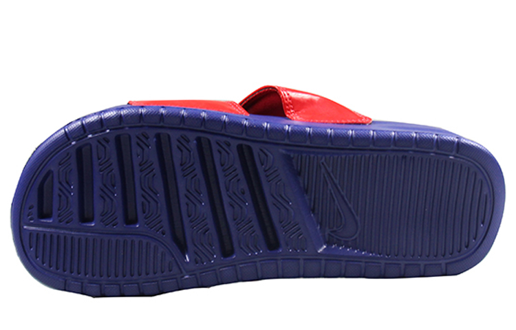 Shop Nike Benassi Duo Ultra 紅藍 女款 拖鞋