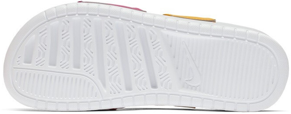 (Women) Nike Benassi Duo Ultra Slide 'Metallic Summit White' 819717-102 Shop (Women) Nike Benassi Duo Ultra Slide 'Metallic Summit White' 819717-102