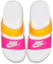 Shop (W) Nike Benassi Duo Ultra Slide ''Metallic Summit White'' Sandali Bianchi Donna 819717-102