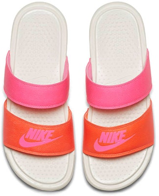 (Women) Nike Benassi Duo Ultra Slide 'Pink Orange White' 819717-068 Order (Women) Nike Benassi Duo Ultra Slide 'Pink Orange White' 819717-068