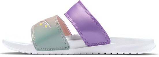 (Women) Nike Benassi Duo Ultra Slide 'Purple Star' CW2634-511 (Women) Nike Benassi Duo Ultra Slide 'Purple Star' CW2634-511