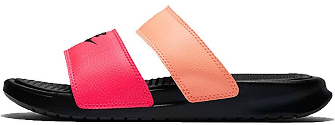 (Women) Nike Benassi Duo Ultra Slide 'Racer Pink Sunset Glow' 819717-602 Buy (Women) Nike Benassi Duo Ultra Slide 'Racer Pink Sunset Glow' 819717-602