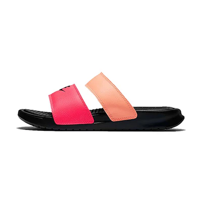 (W) Nike Benassi Duo Ultra Slide 'Racer Pink Sunset Glow'