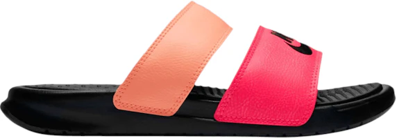 (Women) Nike Benassi Duo Ultra Slide 'Racer Pink Sunset Glow' 819717-602 (Women) Nike Benassi Duo Ultra Slide 'Racer Pink Sunset Glow' 819717-602