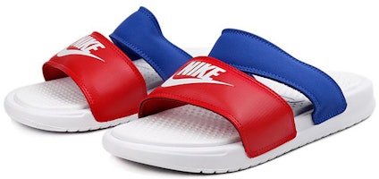 (W) Nike Benassi Duo Ultra Slide 'Rojo Universitario Azul Real' 819717-110 Lookbook (W) Nike Benassi Duo Ultra Slide 'Rojo Universitario Azul Real' 819717-110