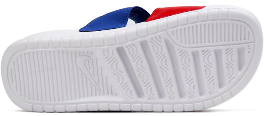 (W) Nike Benassi Duo Ultra Slide 'Rojo Universitario Azul Real' 819717-110 Details for (W) Nike Benassi Duo Ultra Slide 'Rojo Universitario Azul Real' 819717-110