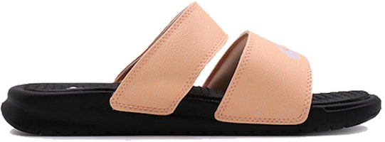 (W) 耐克Benassi Duo Ultra女款拖鞋黑/粉色 819717-802 Order (W) 耐克Benassi Duo Ultra女款拖鞋黑/粉色 819717-802