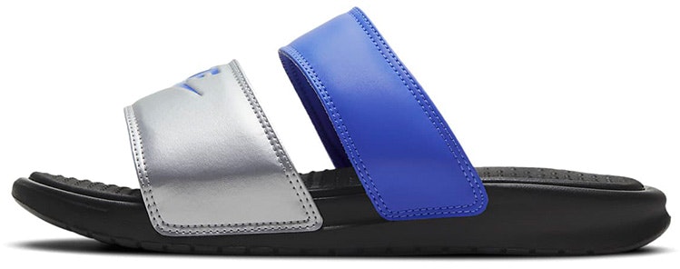 women-nike-benassi-duo-ultra-slide-sliver-blue-black-819717-009