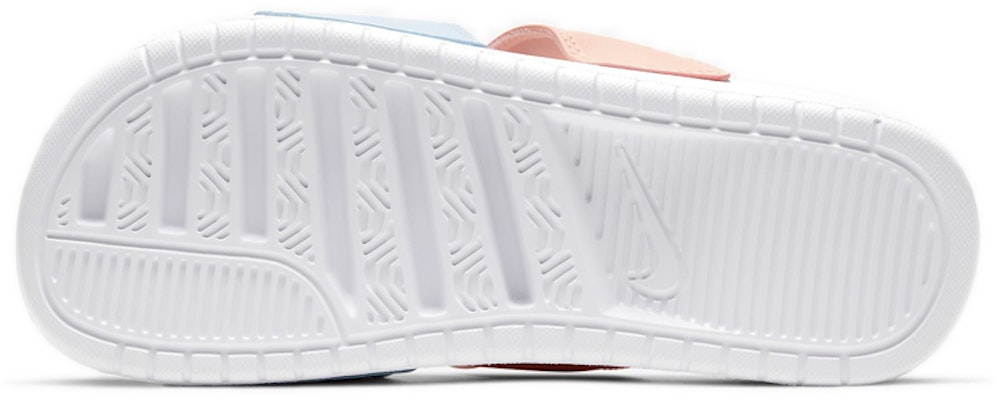 (Women) Nike Benassi Duo Ultra Slide White/Blue/Pink 819717-109 Shop (Women) Nike Benassi Duo Ultra Slide White/Blue/Pink 819717-109