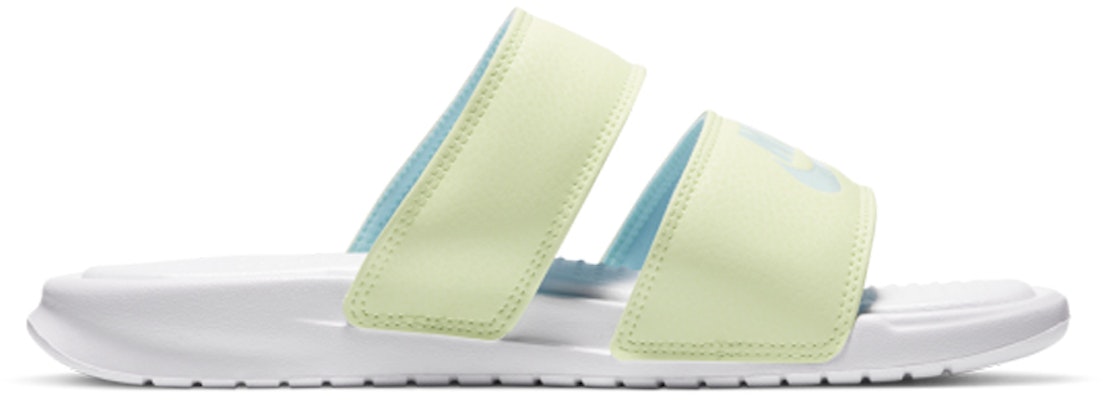 (Women) Nike Benassi Duo Ultra Slide White/Yellow 819717-111 Order (Women) Nike Benassi Duo Ultra Slide White/Yellow 819717-111