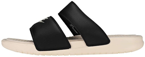 (Women) Nike Benassi Duo Ultra Slides 'Black Guava Ice' 819717-004 (Women) Nike Benassi Duo Ultra Slides 'Black Guava Ice' 819717-004