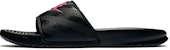(W) Nike Benassi JDI 'Hitam Merah Jambu Vivid' 343881-061