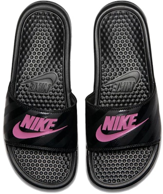 (W) 耐克Benassi JDI '黑色耀目粉' 343881-061 Shop (W) 耐克Benassi JDI '黑色耀目粉' 343881-061