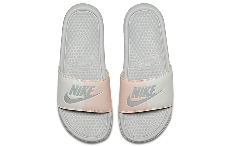 Lookbook (W) Nike Benassi JDI 'Light Bone' Sandal Putih Tona Lembut 343881-005