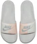Lookbook (W) Nike Benassi JDI 'Light Bone' Sandal Putih Tona Lembut 343881-005