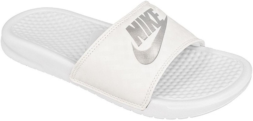 (W) ナイキ ベナッシ JDI 白/シルバー 343881-102 Lookbook (W) ナイキ ベナッシ JDI 白/シルバー 343881-102