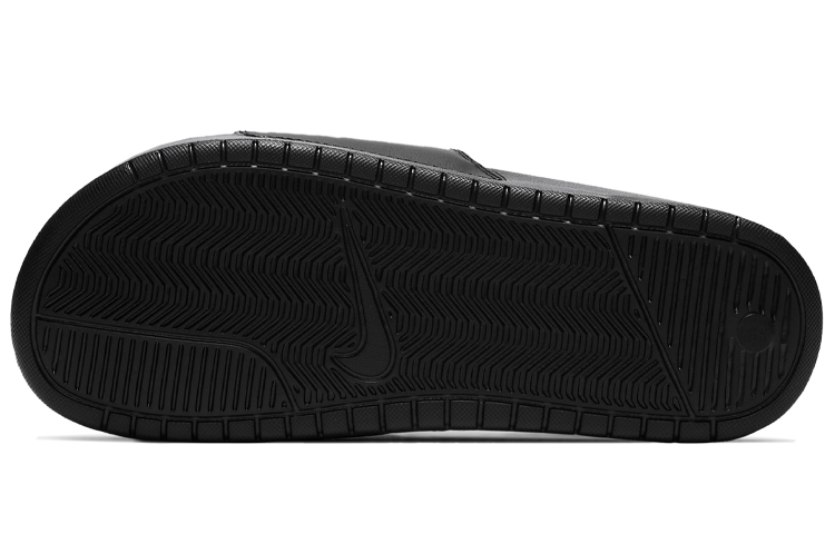(W) Nike Benassi JDI Black White Slippers 圖 4