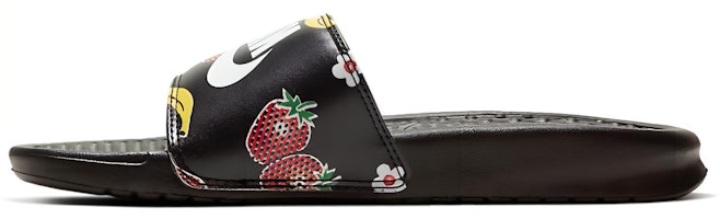 (Women) Nike Benassi JDI Floral Slide 'Fruit Print' 618919-032 (Women) Nike Benassi JDI Floral Slide 'Fruit Print' 618919-032